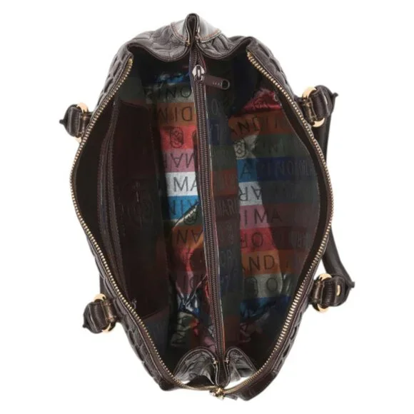 MARINO ORLANDI Made In Italy Leather Tote - Picture 2 of 4